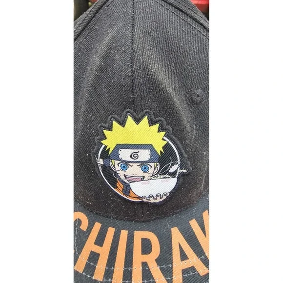 Naruto‎ ICHIRAKU Ramen Shop Ball Cap Adjustable Hat Snapback Size OSFM - Picture 9 of 10